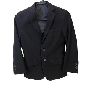 Calvin Klein Long Sleeve Black Single Breasted Blazer Size 8